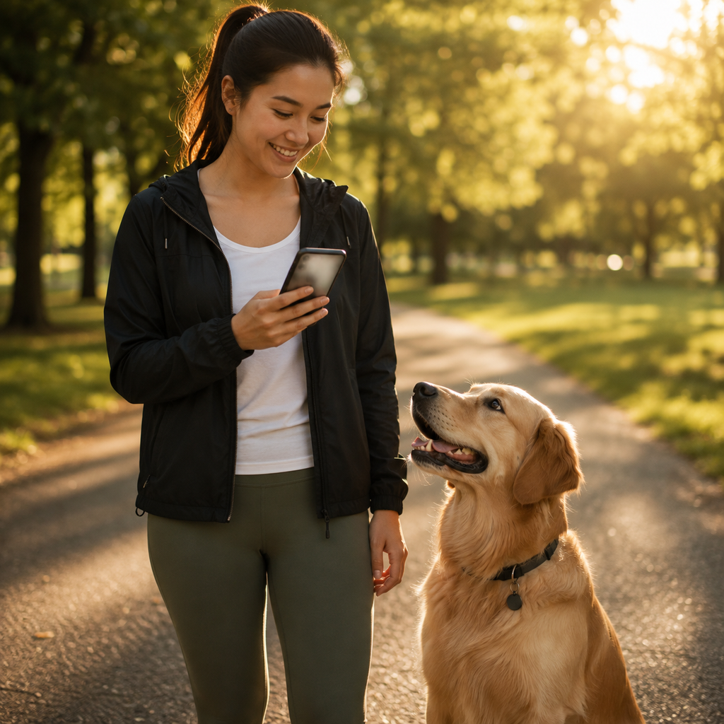 Trackaroo 4G GPS Pet Tracker Collar: Real-Time Location, Australia-Wide